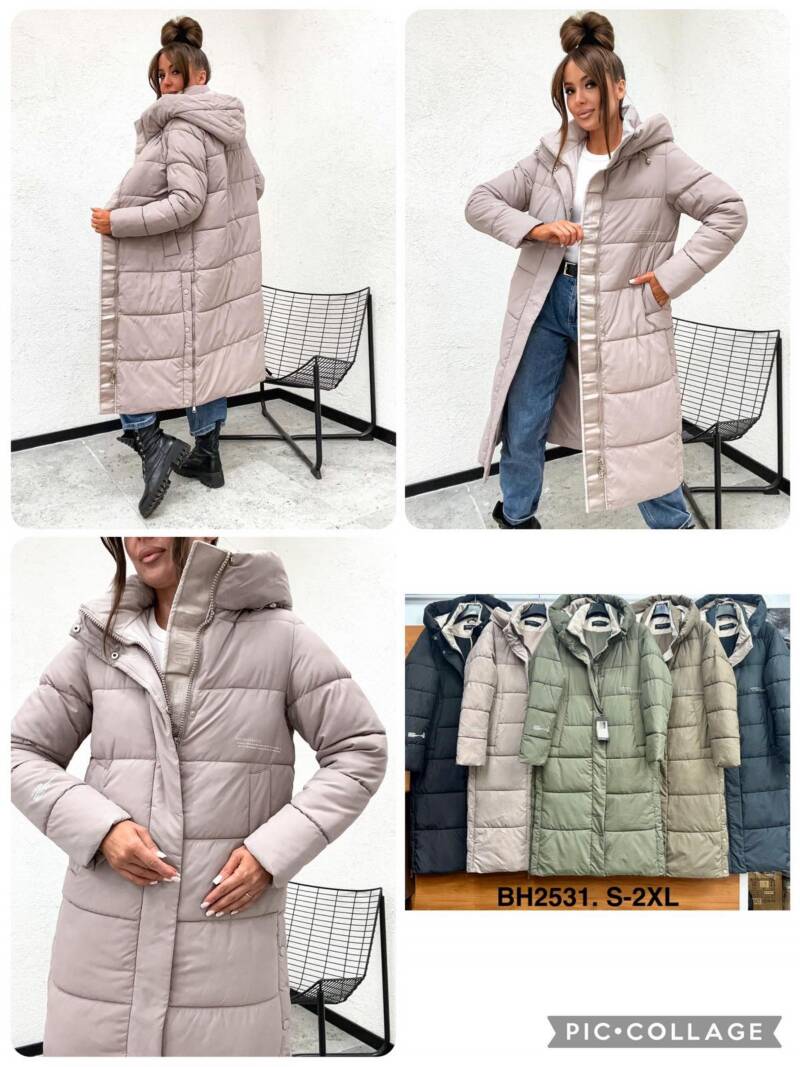 Plaszcze damkie Roz S-2XL, 1 Kolor Paczka 5 szt